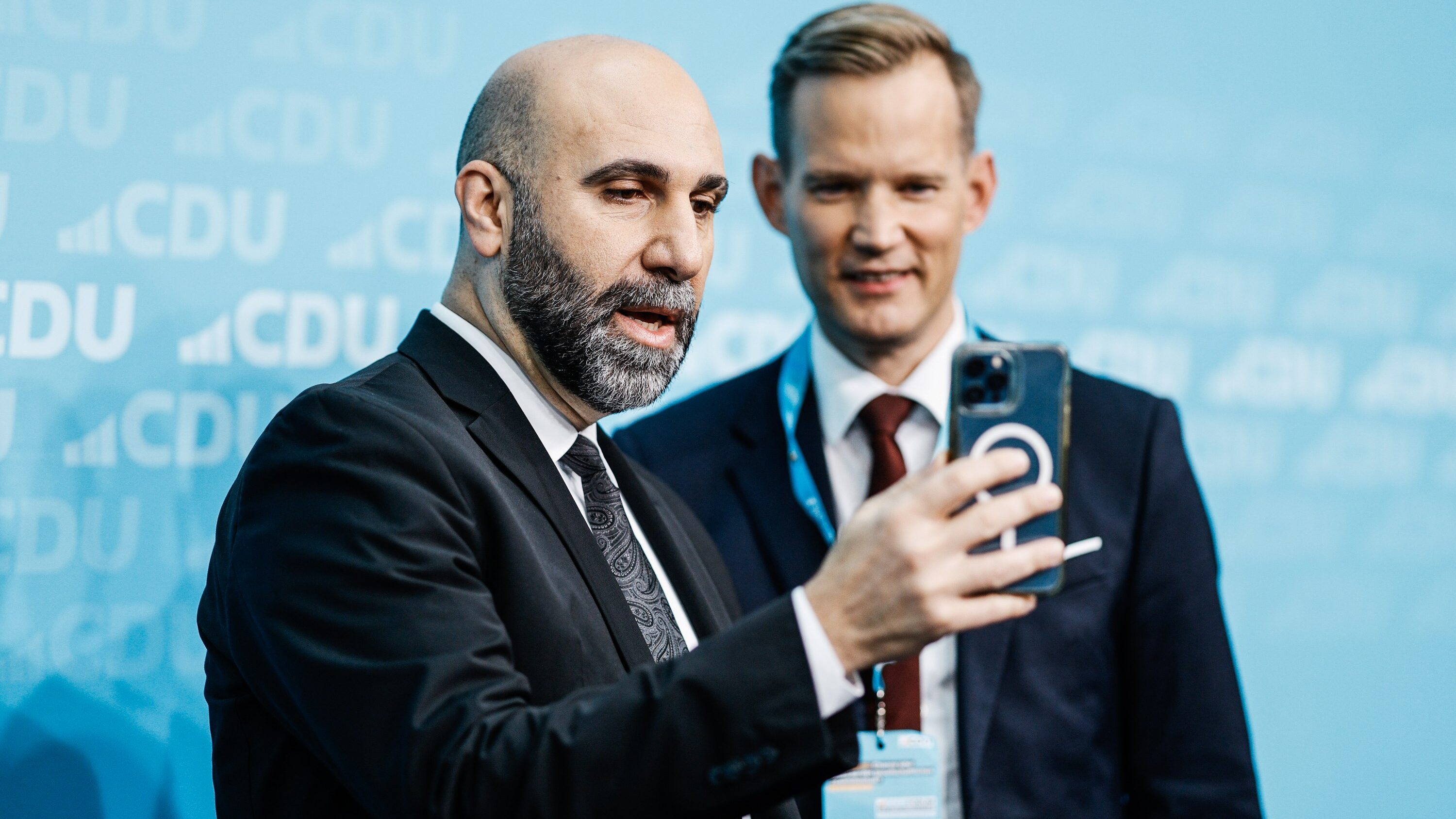 CDU Basiskonsultation Ahmad Mansour