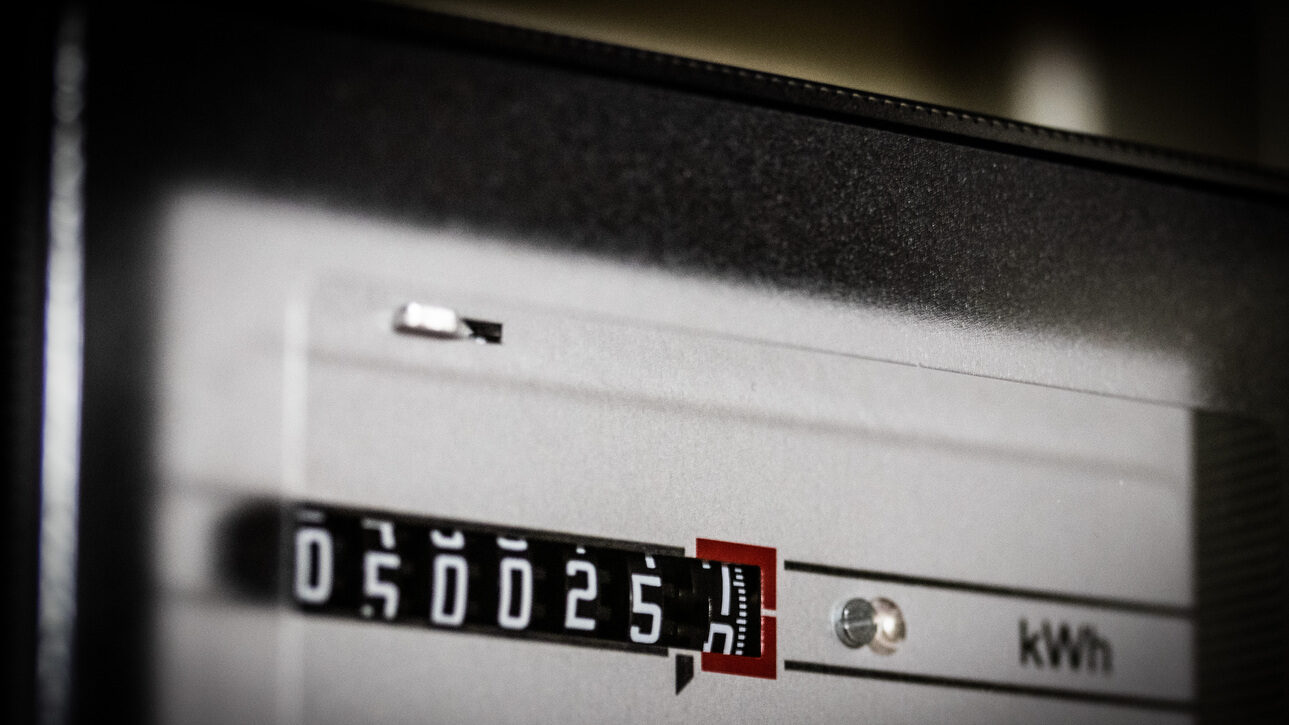 Energieverbrauch-Zähler