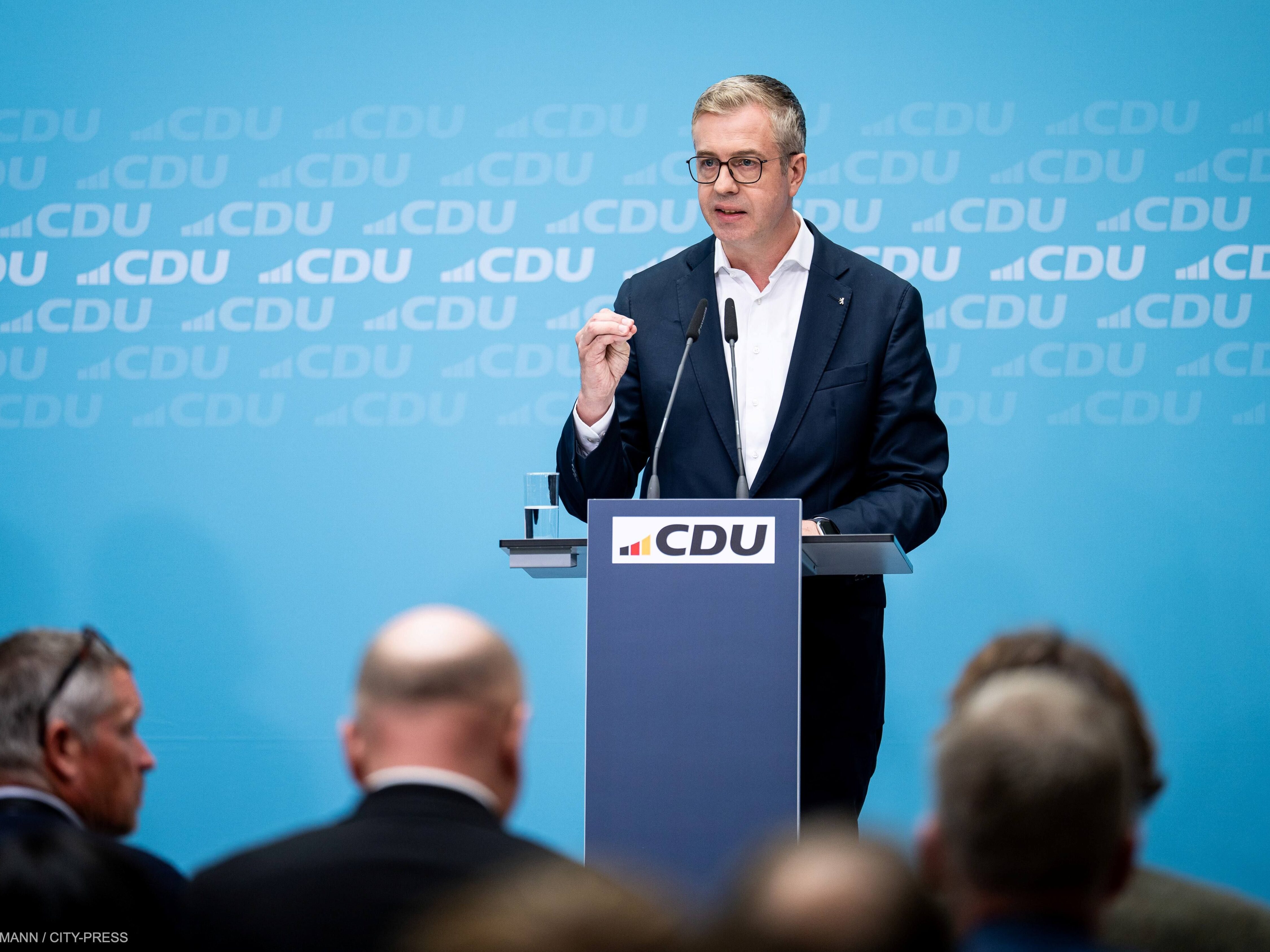 Spitzenkandidat Stefan Evers, CDU Berlin