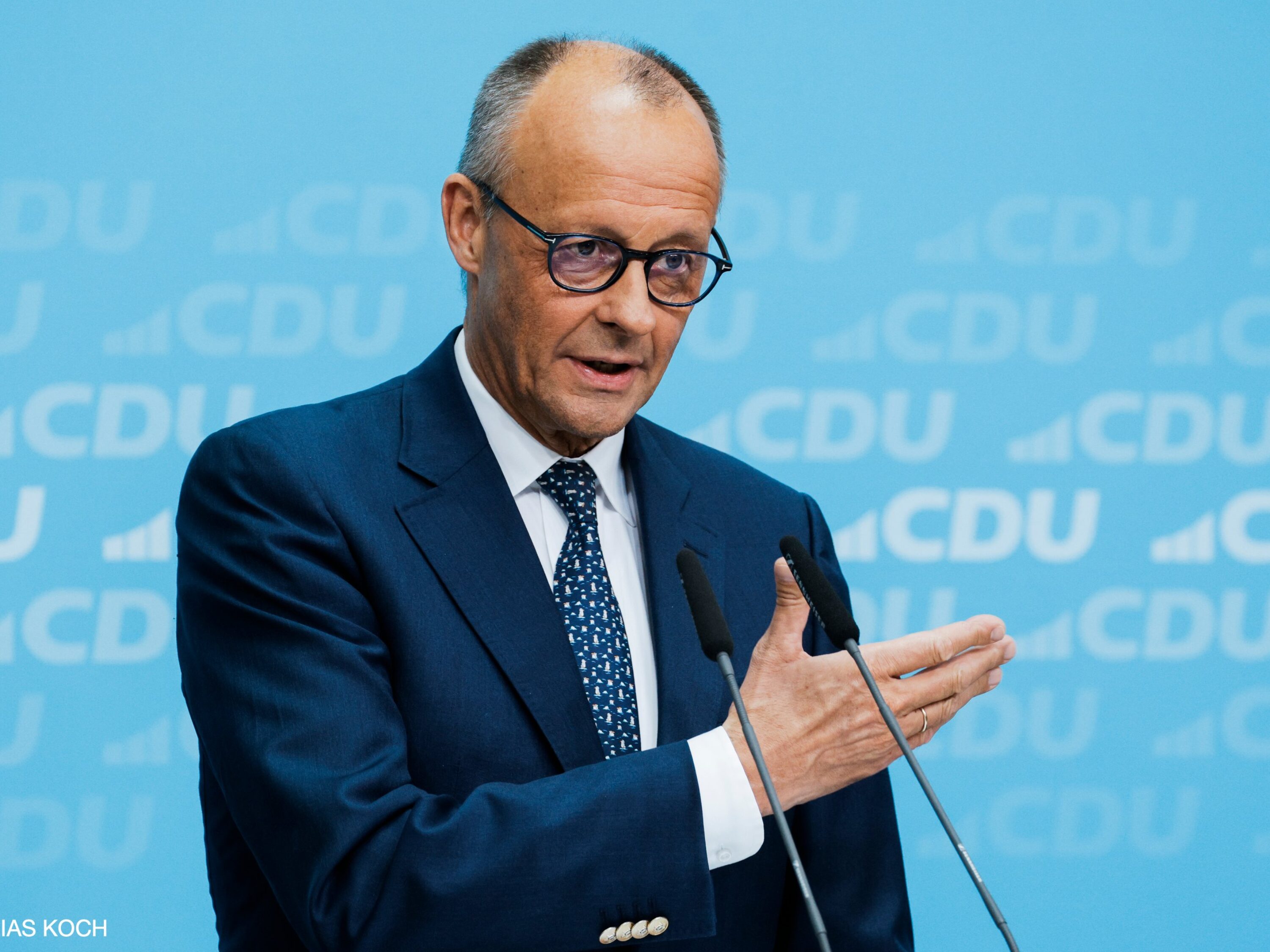 Bundeskanzler und CDU-Vorsitzender Friedrich Merz